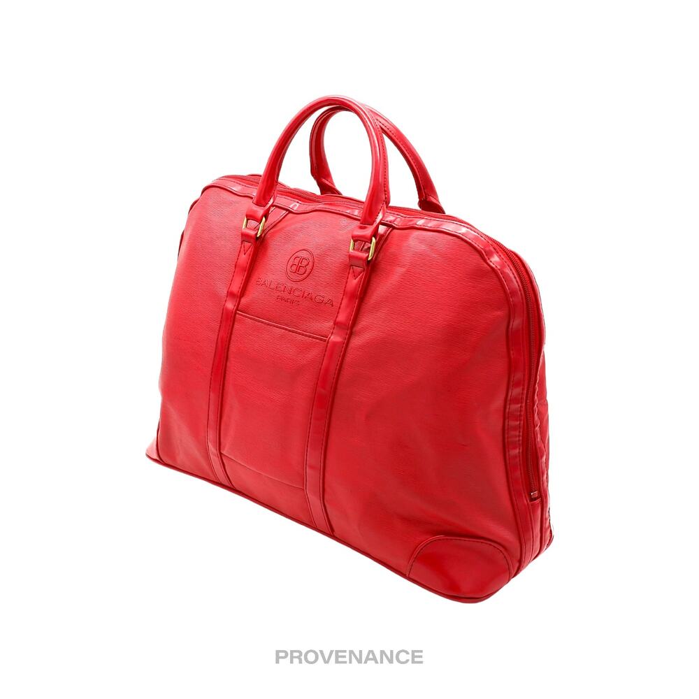 🔴 Balenciaga X Dunlop Clamshell Travel Bag - Red - Picture 3 of 11